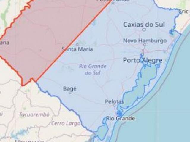 Imagem: Defesa Civil do Estado do Rio Grande do Sul 