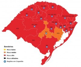 Distanciamento Controlado: apenas duas regiões ficam em bandeira laranja