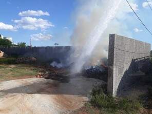 Bombeiros Voluntários atendem chamado nesta sexta-feira