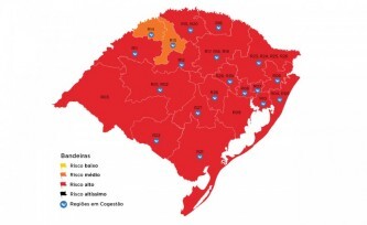 R12 confirma bandeira vermelha na 36° rodada do mapa do distanciamento controlado