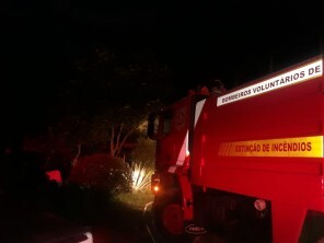 UBVT atende ocorrência de incêndio neste domingo 