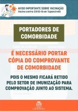 Começou hoje a vacinação de pessoas com comorbidades em Tupanciretã