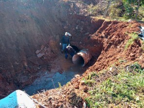 Obras no pontilhão estão por serem finalizadas 