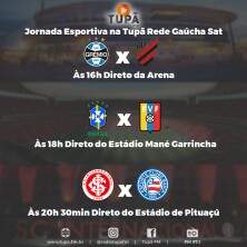 Super Jornada Esportiva neste domingo 