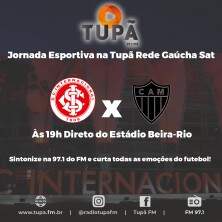 Inter x Atlético-MG: Transmissão a partir das 19 horas