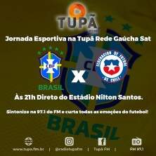 Confira Brasil x Chile na jornada esportiva desta sexta-feira