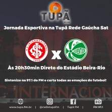 Neste domingo confira Inter x Juventude na Tupã Rede Gaúcha Sat