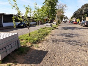 Obras na avenida Bortolo do Fogliato são iniciadas pela Secretaria de Obras de Tupanciretã