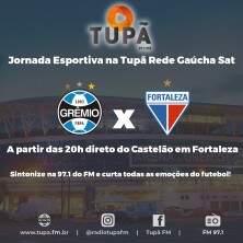 Grêmio enfrenta o Fortaleza no Castelão com 10 pendurados e com técnico interino