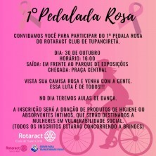 O Rotaract Clube de Tupanciretã convida a todos para a 1ª Pedalada Rosa.