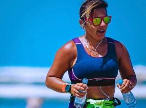 Franciele Abreu irá percorrer 82 km na Travessia Torres - Tramandaí