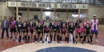 Amistoso entre E.C.Arena Liverpool e As Patroas marca equilíbrio em preparação para a Copa Sul Riograndense de Futsal