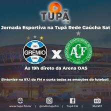 Grêmio enfrenta a Chapecoense pela segunda rodada da Série B