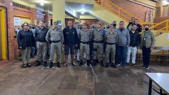 Escola Cívico-Militar Marcial Terra realizou a apresentação oficial dos Militares que ingressaram no Programa Mais Efetivo