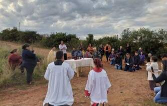 Comunidades do interior vivenciam pela 1ª vez a celebração de Corpus Christi