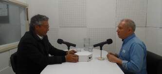 Deputado Estadual, Frederico Antunes, concedeu entrevista à Rádio Tupã