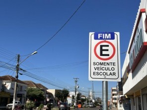 Motoristas tupanciretanenses devem ficar atentos a sinalização de embarque e desembarque de Transporte Escolar