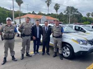 Tupanciretã recebe viatura blindada para a Brigada Militar