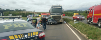 PRF atende acidente fatal em Cruz Alta  