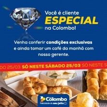 Lojas Colombo promove o Cliente Diamante, com café da manhã e promoções