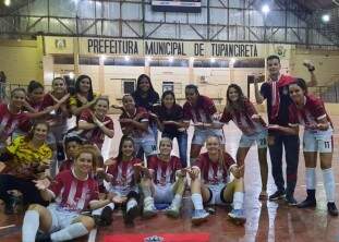 SPORT F.C. é Tupanciretã na final da Copa Verão de Futsal Feminino