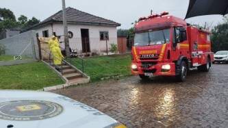 Idosa sofre fatalidade após casa pegar fogo em Júlio de Castilhos