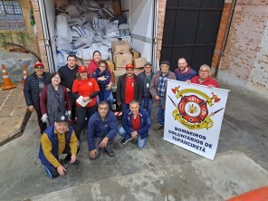 Bombeiros Voluntários agradecem a comunidade tupanciretanense por doações