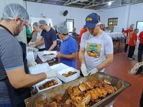 6º Galeto com Massa em prol dos Bombeiros Voluntários e Hospital quebra recorde em Tupanciretã