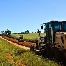 Executivo Municipal de Júlio de Castilhos divulga realização de obras em estrada de ligação até Tupanciretã