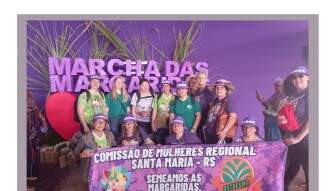 Tupanciretanense participa da Marcha das Margaridas, em Brasília