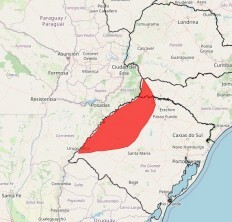 Tupanciretã está sob alerta vermelho para Tempestade