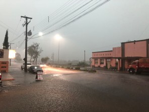 Queda de granizo e alto índice pluviométrico renova alerta para Temporal, informa INMET