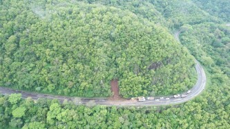 DNIT mantém bloqueio no trânsito na BR-158 entre Santa Maria e Itaara