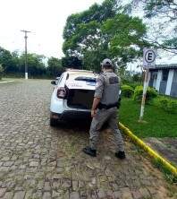 Brigada Militar prende em Flagrande homem por descumprimento de medidas protetivas em JC