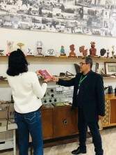 Pacientes da ala de Saúde Mental do HCBT visitam o museu municipal de Tupanciretã