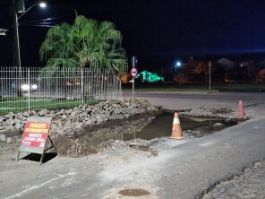 CORSAN atua para reparar problema recorrente de Rompimento de Adutora