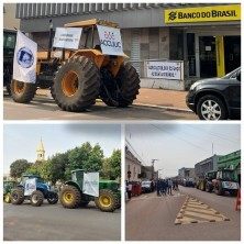 Júlio de Castilhos fecha comércio em apoio ao SOS AGRO RS