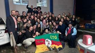 CTG Tapera Velha conquista vaga para a fase final do ENART, em Santa Cruz do Sul