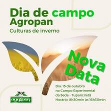 Agropan precisa adiar seu Dia de Campo