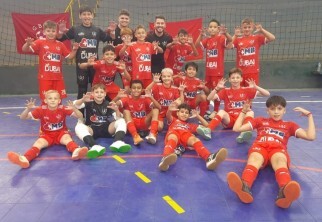 Tupanciretanenses estão na grande final do Gauchão de Futsal de Base