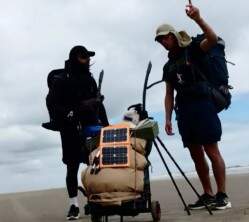 Tupanciretanense ultrapassa os 400 km em expedição pelo litoral gaúcho